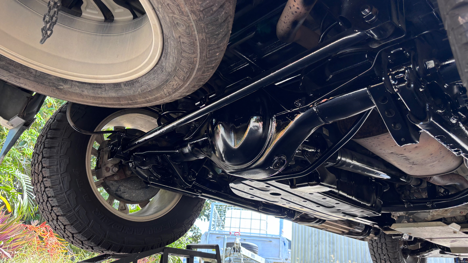 Chassis & diff respray